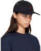 AMI Paris AMI Paris Black Cotton Ami De Coeur Cap - 2