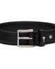 AMI Paris AMI Paris Black Cowhide Leather Paris Paris Belt - 1