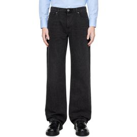 AMI Paris AMI Paris Black Large-Fit Jeans