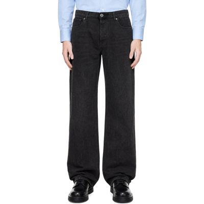 AMI Paris AMI Paris Black Large-Fit Jeans