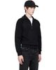 AMI Paris AMI Paris Black Tonal Embossed Ami de Coeur Sweatshirt - 2