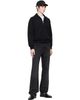 AMI Paris AMI Paris Black Tonal Embossed Ami de Coeur Sweatshirt - 4