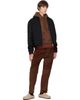 AMI Paris AMI Paris Black Wool Padded Ami de Coeur Jacket - 5
