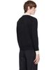AMI Paris AMI Paris Black Zipped Ami de Coeur Sweatshirt - 3