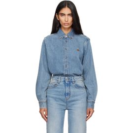 AMI Paris AMI Paris Blue Ami de Coeur Denim Shirt