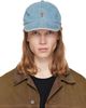 AMI Paris AMI Paris Blue Ami De Coeur Embroidery Cap - 1