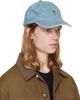 AMI Paris AMI Paris Blue Ami De Coeur Embroidery Cap - 2