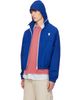 AMI Paris AMI Paris Blue Ami de Coeur Windbreaker Jacket - 4