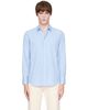 AMI Paris AMI Paris Blue Cotton Ami de Coeur Shirt - 1