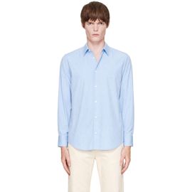 AMI Paris AMI Paris Blue Cotton Ami de Coeur Shirt