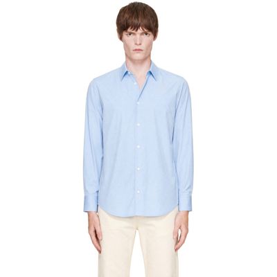 AMI Paris AMI Paris Blue Cotton Ami de Coeur Shirt