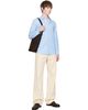AMI Paris AMI Paris Blue Cotton Ami de Coeur Shirt - 4