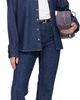 AMI Paris AMI Paris Blue Denim Cotton Ami de Coeur Shirt - 4