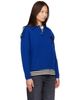 AMI Paris AMI Paris Blue Wool Ami de Coeur Polo - 2