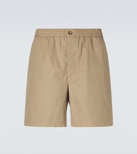 Ami Paris Ami Paris Cotton gabardine Bermuda shorts