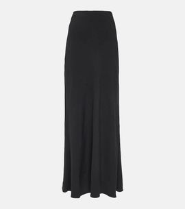 Ami Paris Ami Paris CrÃªpe maxi skirt