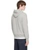 AMI Paris AMI Paris Gray Cotton Ami de Coeur Hoodie - 3