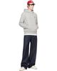 AMI Paris AMI Paris Gray Cotton Ami de Coeur Hoodie - 4