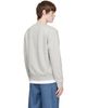 AMI Paris AMI Paris Gray Cotton Ami de Coeur Sweatshirt - 3