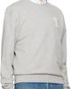 AMI Paris AMI Paris Gray Cotton Crochet 'Ami de Coeur' Sweatshirt - 2