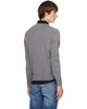 AMI Paris AMI Paris Gray Crewneck Wool Ami de Coeur Sweater - 3