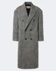 Ami Paris Ami Paris Herringbone double-breasted wool coat - 1