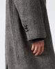 Ami Paris Ami Paris Herringbone double-breasted wool coat - 8