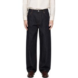 AMI Paris AMI Paris Indigo Baggy-Fit Cotton Jeans