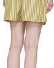 AMI Paris AMI Paris Khaki Cotton Elasticated Shorts - 3