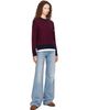 AMI Paris AMI Paris Navy & Red Sailor Striped Wool Crewneck Sweater - 4