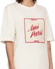 AMI Paris AMI Paris Off-White Cotton 'Ami Paris Heritage' Print T-shirt - 2
