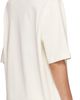 AMI Paris AMI Paris Off-White Cotton 'Ami Paris Heritage' Print T-shirt - 3