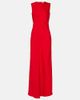 Ami Paris Ami Paris Paneled satin maxi dress - 1