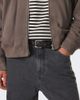 Ami Paris Ami Paris Paris Paris braided leather belt - 2