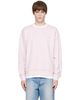 AMI Paris AMI Paris Pink 'Ami Paris' Logo Sweatshirt - 1