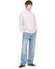 AMI Paris AMI Paris Pink 'Ami Paris' Logo Sweatshirt - 4