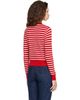 AMI Paris AMI Paris Red & Off-White Sailor Cardigan - 3