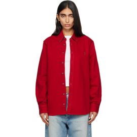 AMI Paris AMI Paris Red Ami de Coeur Cotton Shirt