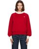 AMI Paris AMI Paris Red Bicolor Ami de Coeur Sweatshirt - 1