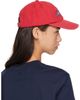 AMI Paris AMI Paris Red Cotton 'AMI Paris' Embroidery Cap - 3