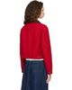 AMI Paris AMI Paris Red Cotton Zipped Ami de Coeur Jacket - 3