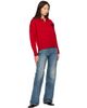 AMI Paris AMI Paris Red Wool Ami de Coeur Polo - 4