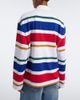 Ami Paris Ami Paris Striped oversized cotton polo shirt - 5
