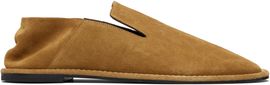 AMI Paris AMI Paris Tan Cow Leather Midi Loafers