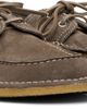 AMI Paris AMI Paris Taupe Suede Boat Shoes - 4