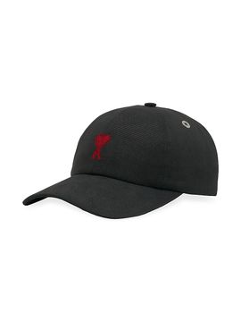 AMI Paris AMI Paris Unisex Logo-Embroidered Baseball Cap
