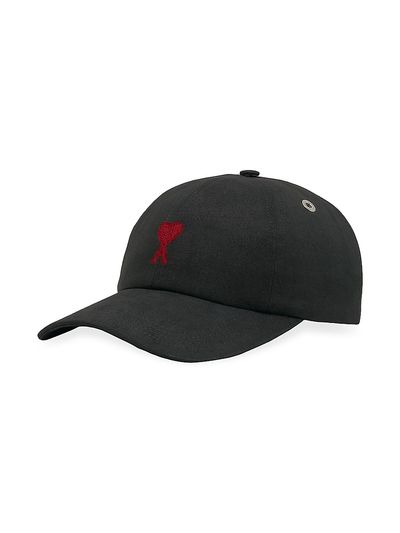 AMI Paris AMI Paris Unisex Logo-Embroidered Baseball Cap