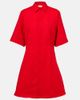 Ami Paris Ami Paris Virgin wool canvas shirt dress - 1