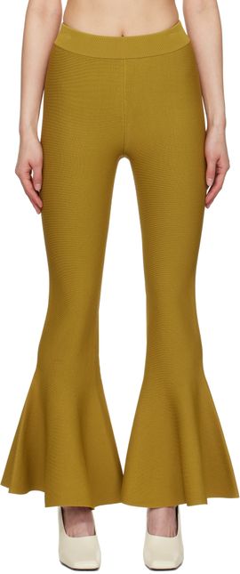 AMI Paris AMI Paris Yellow Godet Short Lounge Pants