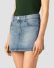 AMI Paris Women's Denim Mini Skirt - 6